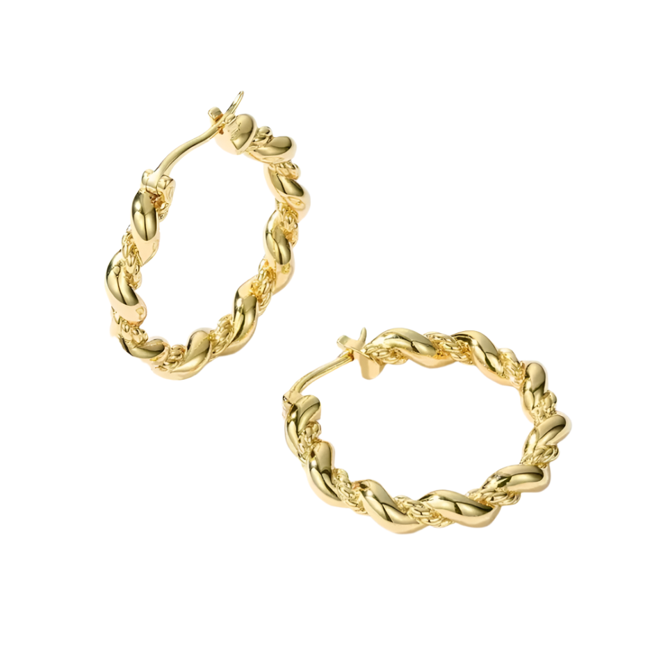 Mel Twist Hoops