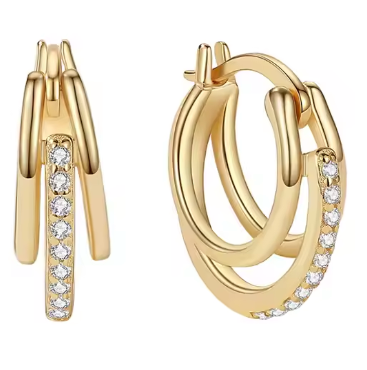Leona Tripple Hoops