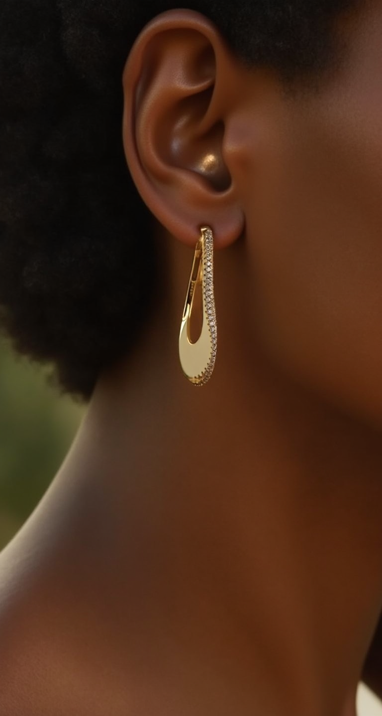 Just A Twist Hoops