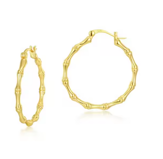 Lexi Bamboo Hoops