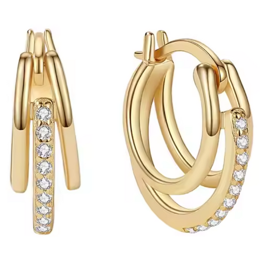 Leona Tripple Hoops