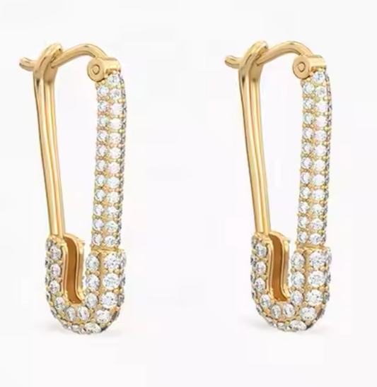 Luxe Pin Hoops