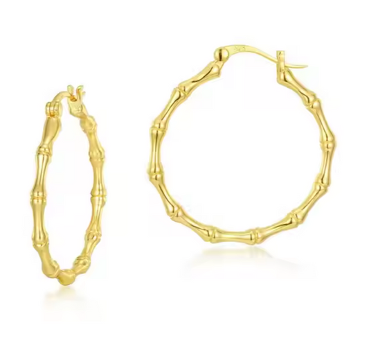 Bougie Bamboo Hoops