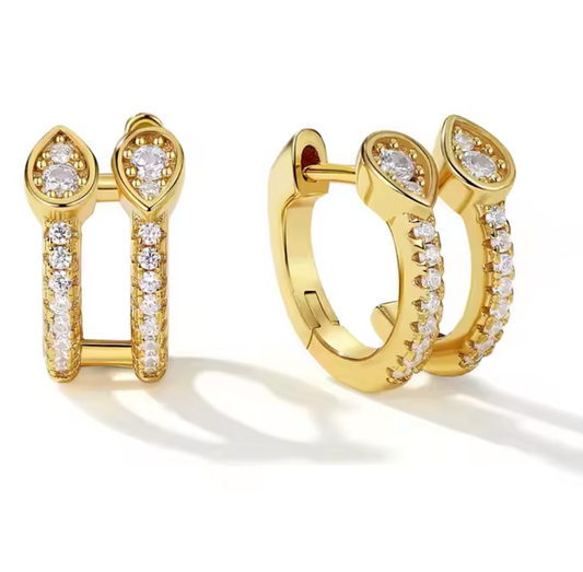 Twinkle Duo Hoops