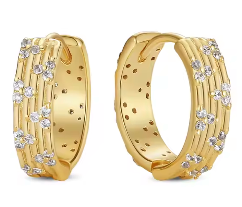 Blossom Hoops